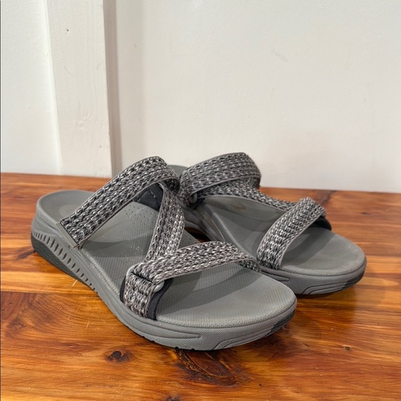 Dansko Rosette Slip-On Gray Sport Sandals 39 - Picture 1 of 8